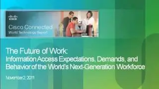 KGO Radio Interview: Cisco Connected World Technology Report