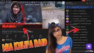 Mia Khlifa Raid On Baba Op PUBG MOBILE || Baba Op || Fs Baba Raid || Electro Sam || PUBG PAKISTAN