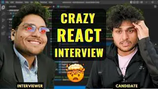 [ Live ] React JS Interview 🤯 | Frontend UI Questions 🤒