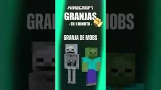 Granja de MOBS en 1 Minuto | Tutorial Minecraft