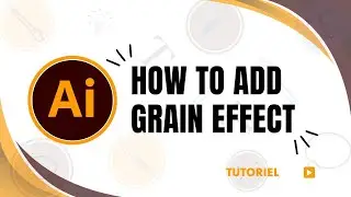 How to add grainy texture in Illustrator
