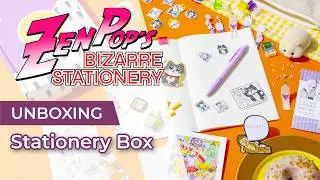 ZenPop Stationery Box September, ZenPop's Bizarre Stationery