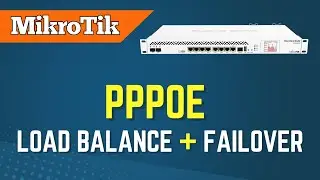 Mikrotik PPPoE load balance and failover configuration