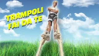 HO COSTRUITO DEI TRAMPOLI INCREDIBILI! (O forse no...)