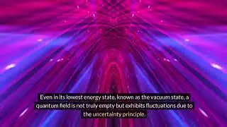 20.08  Quantum Field Theory - a quantum field permeates all of space and time.