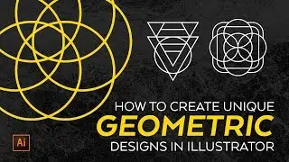 How to create geometric designs in Adobe Illustrator