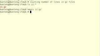 Bash - Count Line Numbers in gzip Files