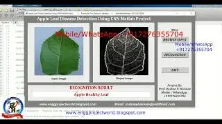 Apple Plant Leaf Disease Classification Using CNN With Source Code Apple Leaf Disease Detect Matlab