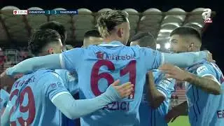 GOL Yusuf Yazıcı Ümraniyespor 1-3 Trabzonspor (Ziraat Türkiye Kupası Son 16 Turu) 18.01.2023