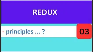 Redux principle's