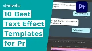 10 Best Premiere Pro Text Effect Templates