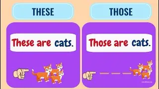 This - That | These - Those | Near - Far | Demonstrative Pronouns | Grammar | English For Kids