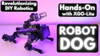 Unleash the Power of DIY Robotics with XGO-Lite Robot Dog - Everything you need to know!