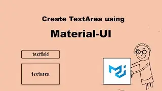 How to create TextArea in Material-UI?