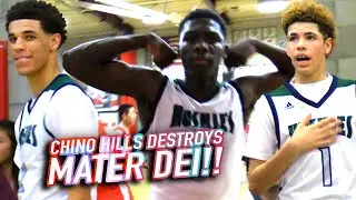 PRIME Chino Hills vs Mater Dei: PEAK BALL BROS! LaMelo LOGO 3, Lonzo QUAD-DUB, Gelo Eli & Big O SNAP