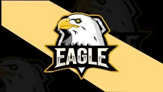 How to make an eagle mascot logo design for beginners step by step