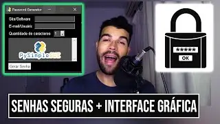 Gerador De Senhas Python + Interface Gráfica PySimpleGUI [FÁCIL]