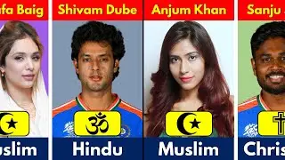 Religion Comparison: Indian Cricketers and Their Wives