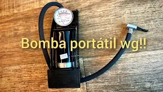 BOMBA DE PÉ PORTÁTIL WG! 😱🙆 