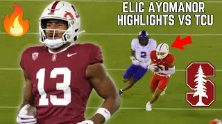 WR Elic Ayomanor Highlights vs TCU (8/30/24) 👀🔥 | 2024 College Football