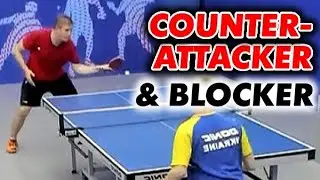 Block & Smart Counterattack play: Anton Yolkin all-inverted blocking style