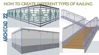 How to create different types of railing... 