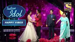 Udit जी और Aditya ने किया अपनी Wives के साथ Pehla Nasha पर Dance! | Indian Idol | Happy Vibes