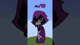 AMAZING Teen Titans GO Pixel Art!! 😎🤗🙂‍↕️ #shorts