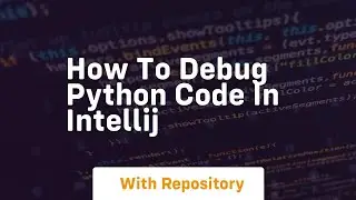 how to debug python code in intellij