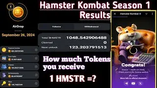 Hamster kombat season 1 Result out. Hamster Kombat Airdrop Distribution. Hamster Kombat Token Price.