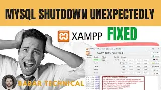 MySQL shutdown unexpectedly Error - Babar Technical