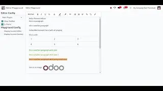 Odoo 18 New Html Editor || Odoo 18 Features