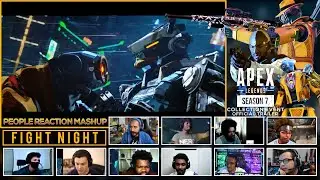 Apex Legends Fight Night Collection Event Trailer [ Reaction Mashup Video ]