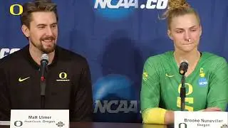 Oregon Volleyball | Regional Final Press Conference