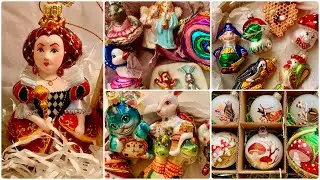 135. Ёлочные игрушки фабрики Ариель, Елочка, Элита, Holiday Classics, OWC