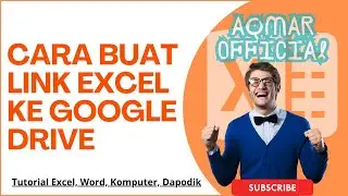 ✅Cara link excel ke google drive