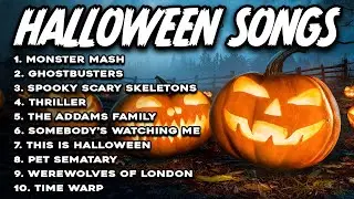 Top Halloween Songs 2023 🎃 Halloween Party Playlist 👻 Halloween Music Mix