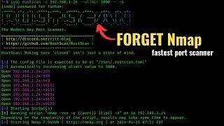 RustScan Full Tutorial: Installation and Usage on Kali Linux | A Faster Alternative to Nmap