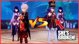 RAIDEN BUT WITH KAZUHA VS CHEVREUSE COMPARISON | Genshin Impact 4.3