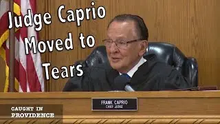 Judge Caprio Gets Emotional