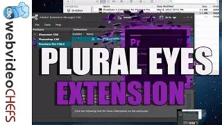 Install Plural Eyes Extension in Adobe Premiere CS 6