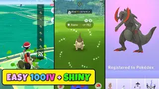 How to Catch 100iv Shiny Haxorus in Pokemon Go Community Day 2023 | Shundo Haxorus Nest Pokemon GO