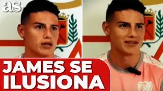 JAMES RODRÍGUEZ habla antes de su DEBUT con el RAYO VALLECANO en su VUELTA a ESPAÑA