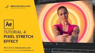 Pixel Stretch Effect - After Effects Tutorial