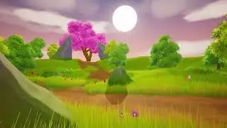 Stylized Grasslands Environment UE4