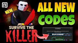 *NEW* ALL WORKING CODES FOR SURVIVE THE KILLER 2024! ROBLOX SURVIVE THE KILLER CODES