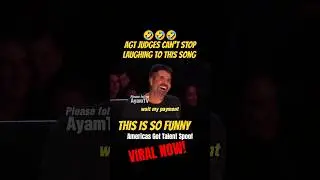 AGT judges cant stop laughing to this song🤣 VIRAL NOW