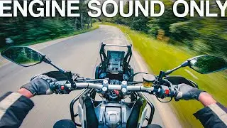 Yamaha Tenere 700 QUICKSHIFTER sound - ZARD exhaust [RAW Onboard]