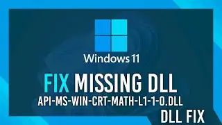 Fix api-ms-win-crt-math-l1-1-0.dll Missing Error | Windows 11 Simple Fix