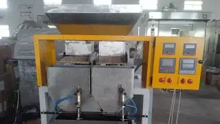 semi automatic weighing and filling machine